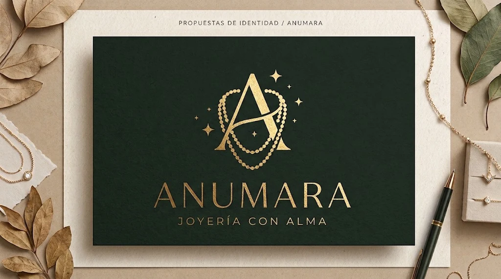 Identidad de Anumara, joyería con alma